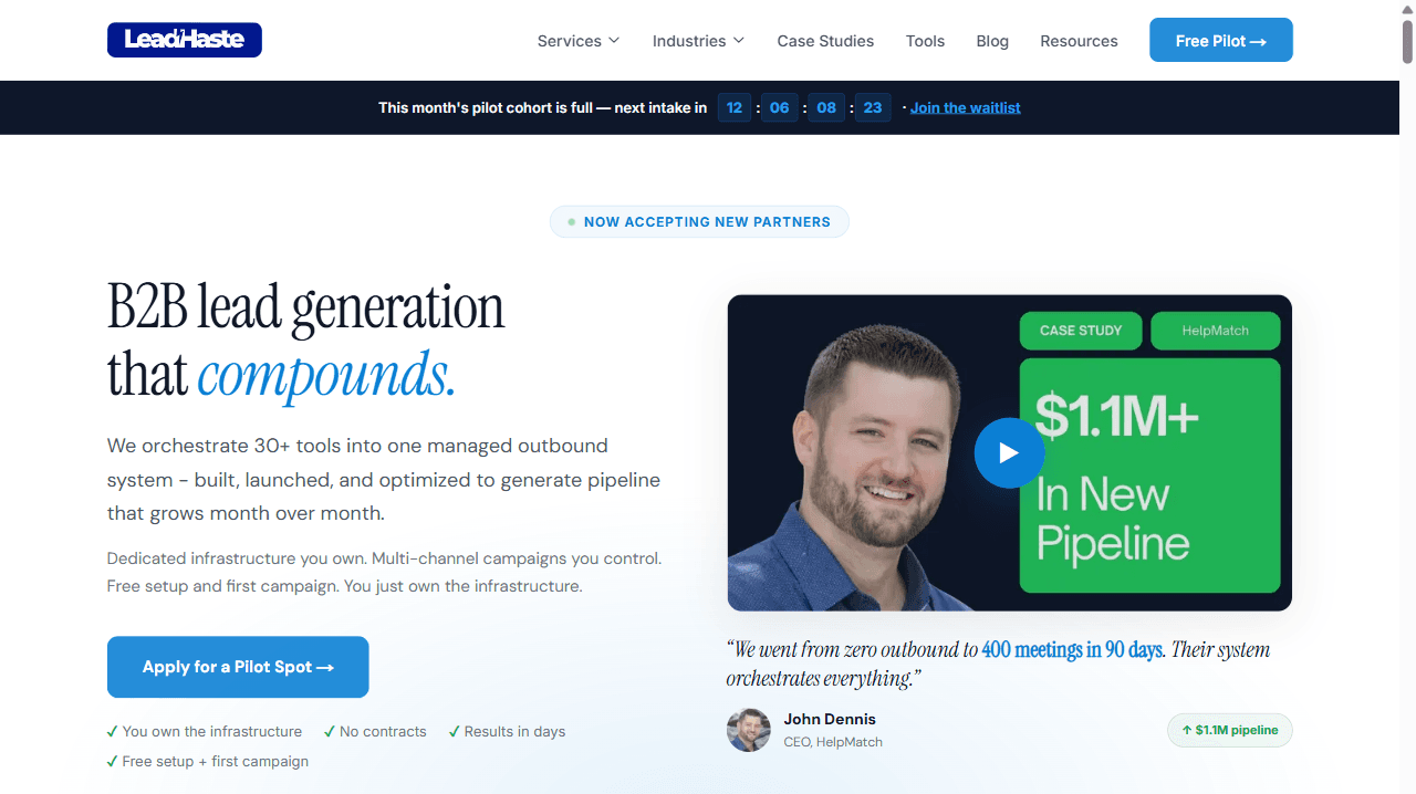 How LeadHaste Scales to Millions of Emails Without Hours of Manual DNS Work with InboxKit